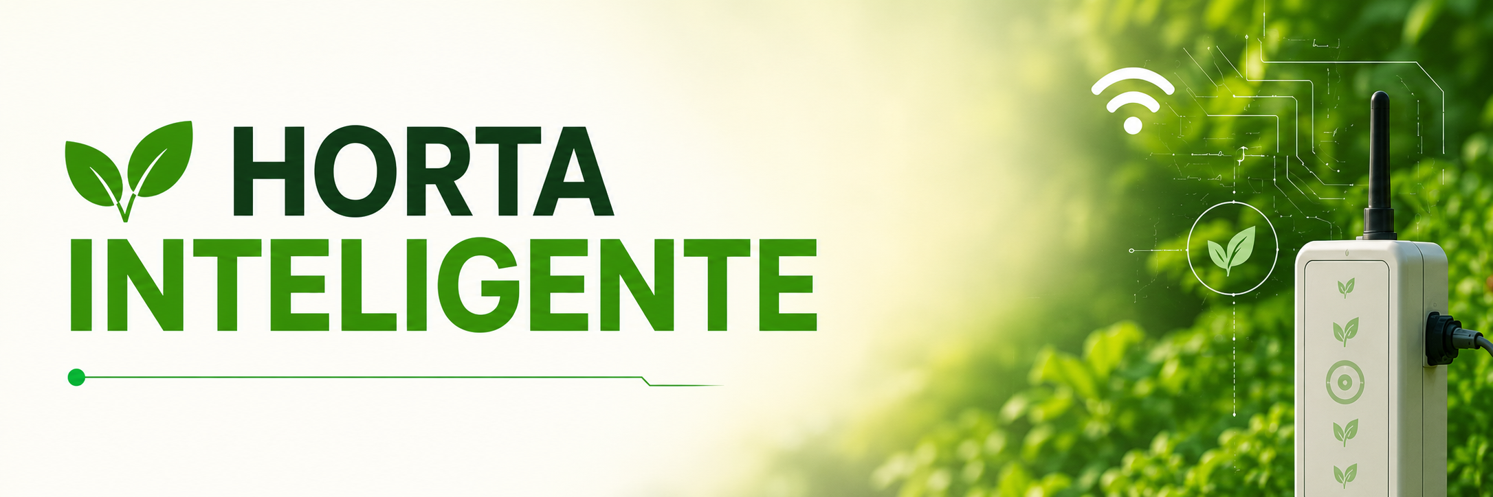 Banner da Horta Inteligente